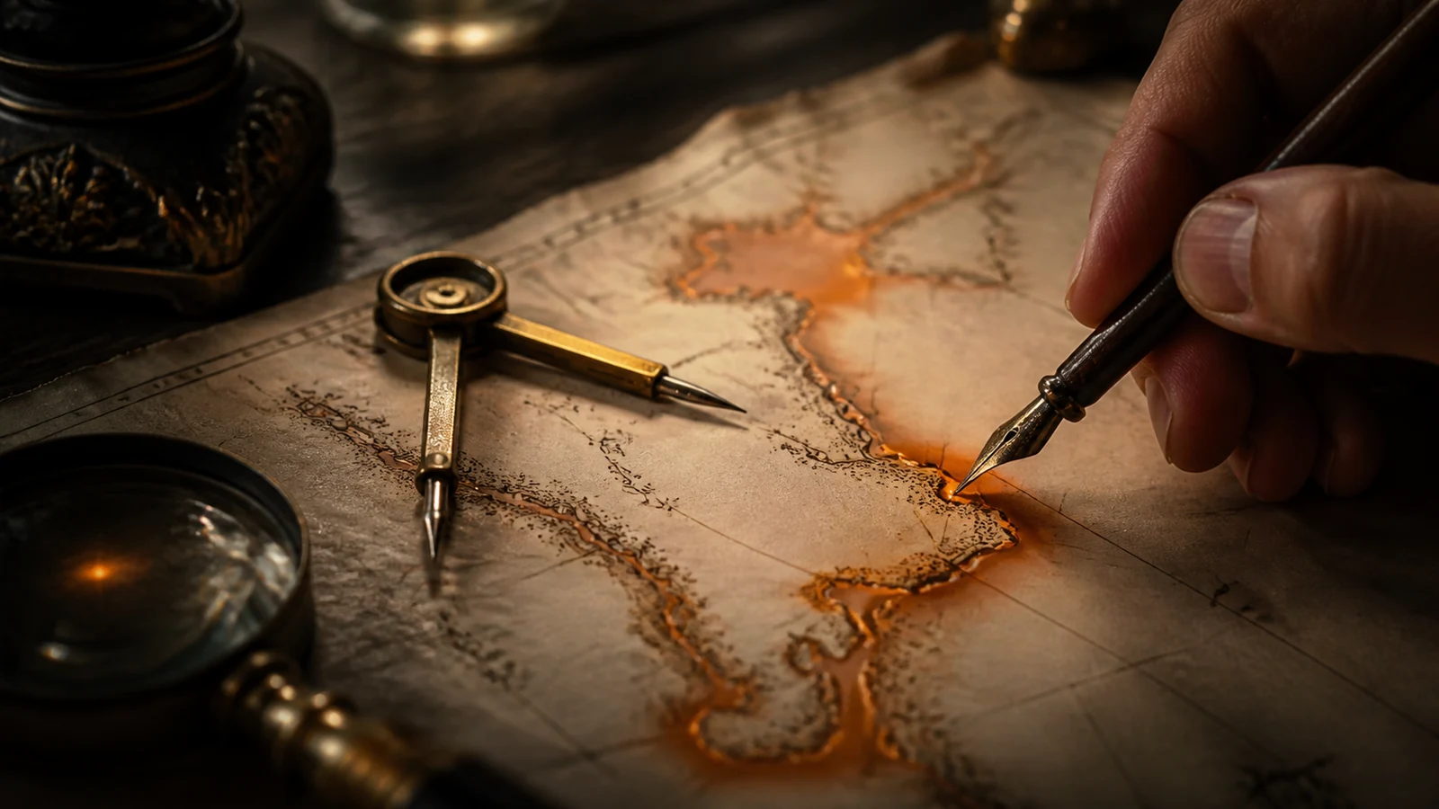 Illustration de l'article : Cartographier un monde imaginaire : la méthode